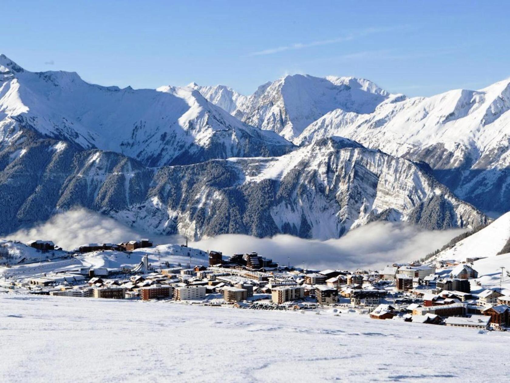 Maeva Particuliers - Studio 4 pers. quartier de l'Eclose - Maeva Particuliers 67584 Alpe dʼHuez Extérieur photo